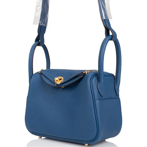 lindy hermes blue|hermes lindy handbags.